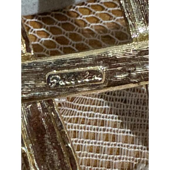 VTG 80s Park Lane Gold Tone Hashtag w/ Rhinestones Large Statement Brooch 2.75" - Picture 5 of 5